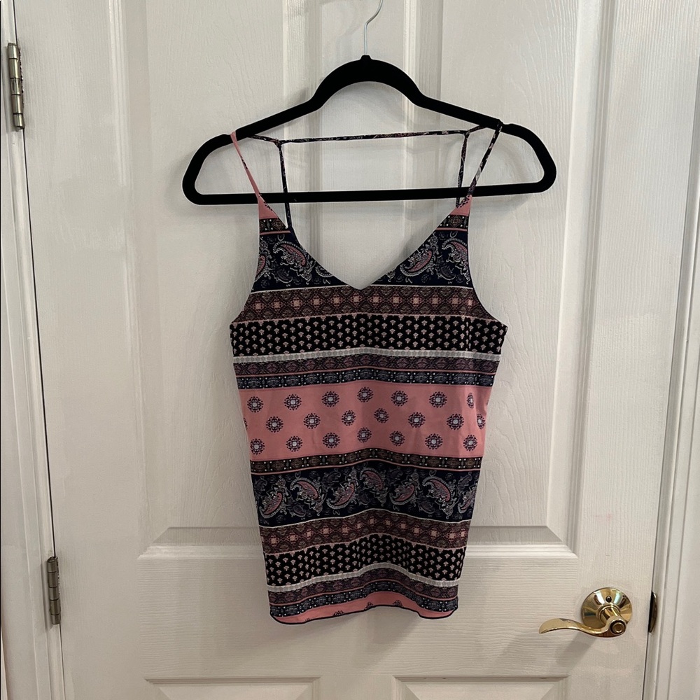 Elegant Pink and Black Women's Blouse